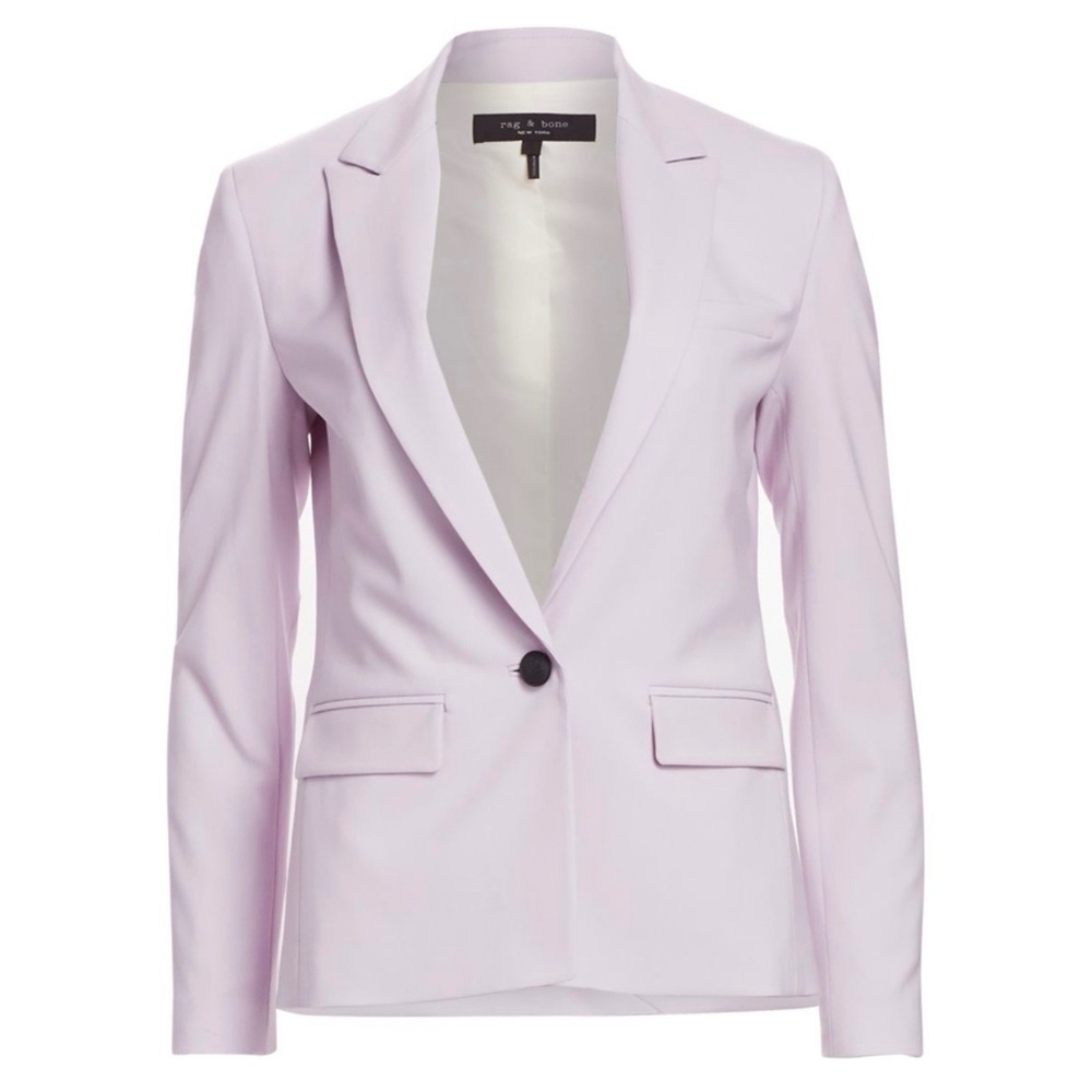 NWT‎ RAG & BONE Cairo Single-Breasted Blazer in Lilac Sz 6 $550